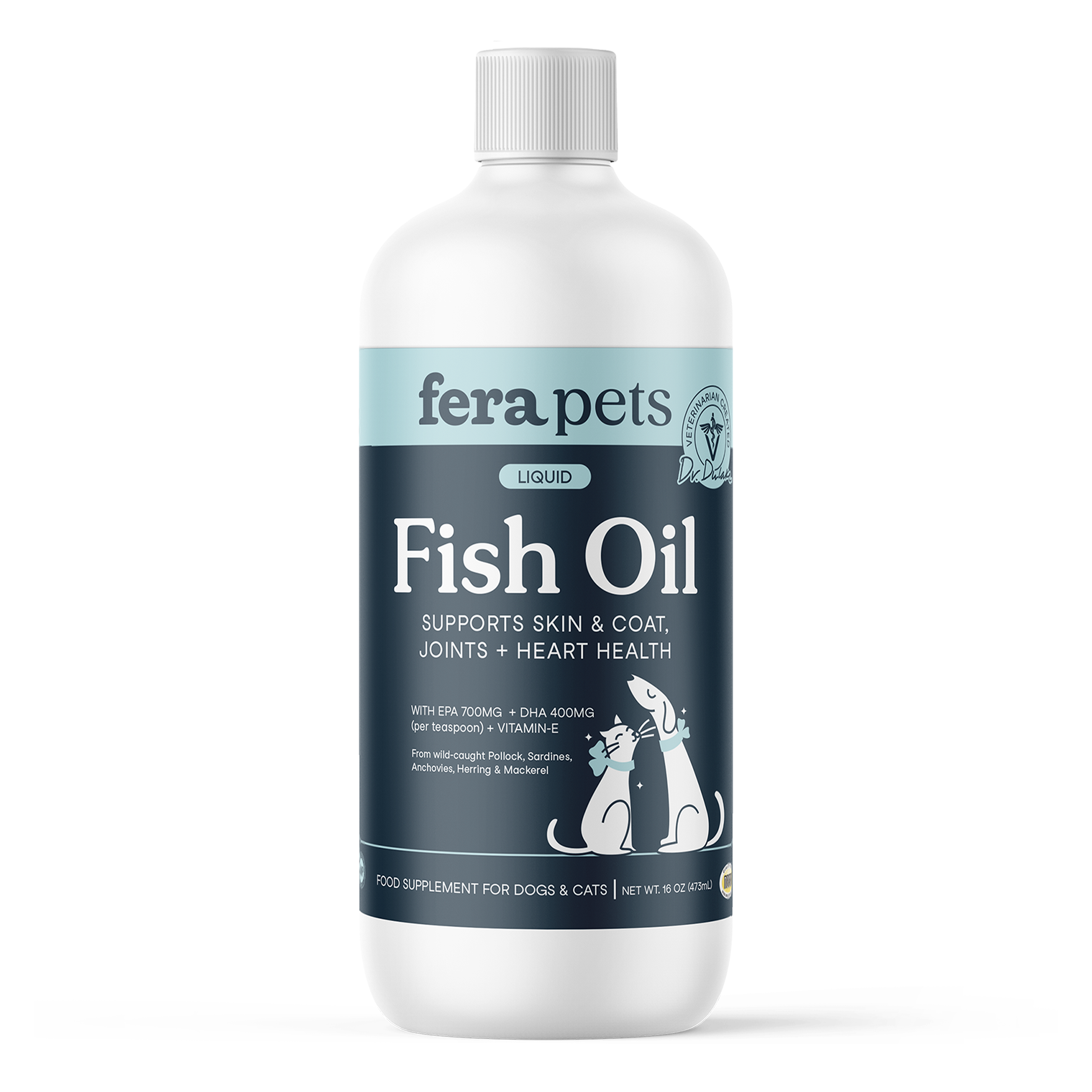 Omega-3 冰島深海rTG小魚油 +維他命E (犬貓專用)