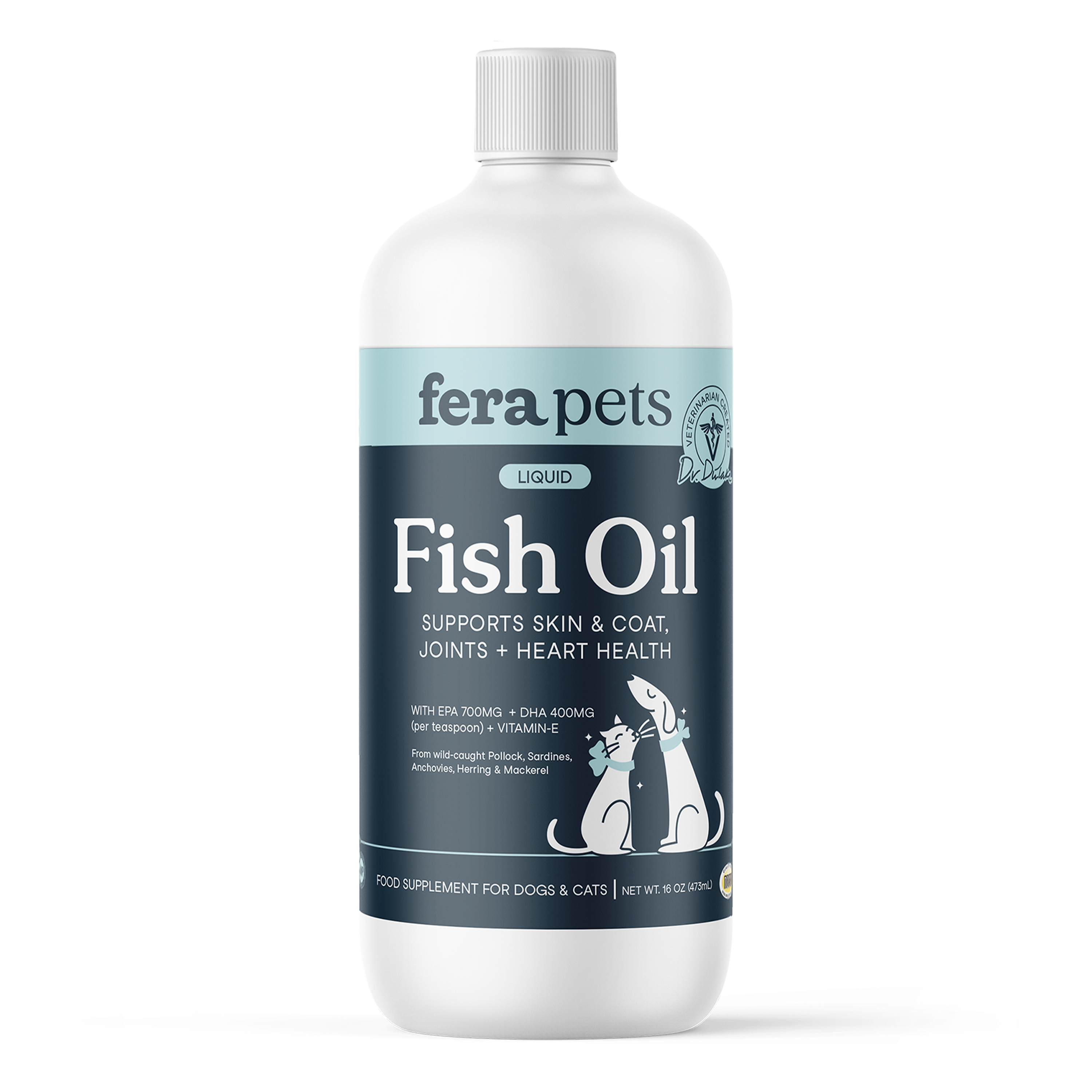 Omega-3 冰島深海rTG小魚油 +維他命E (犬貓專用)
