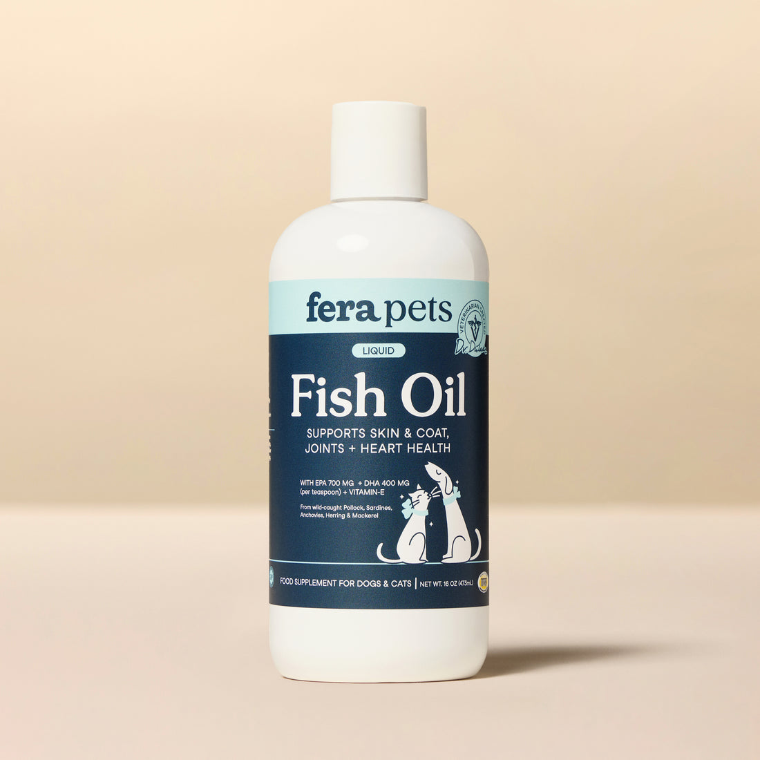 Omega-3 冰島深海rTG小魚油 +維他命E (犬貓專用)