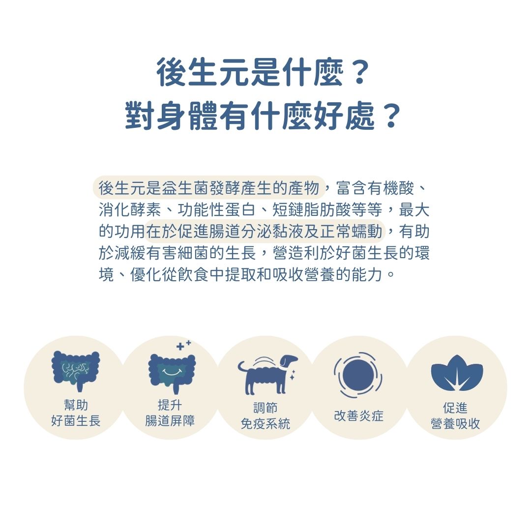 腸胃道保健後生元+ (犬貓專用)