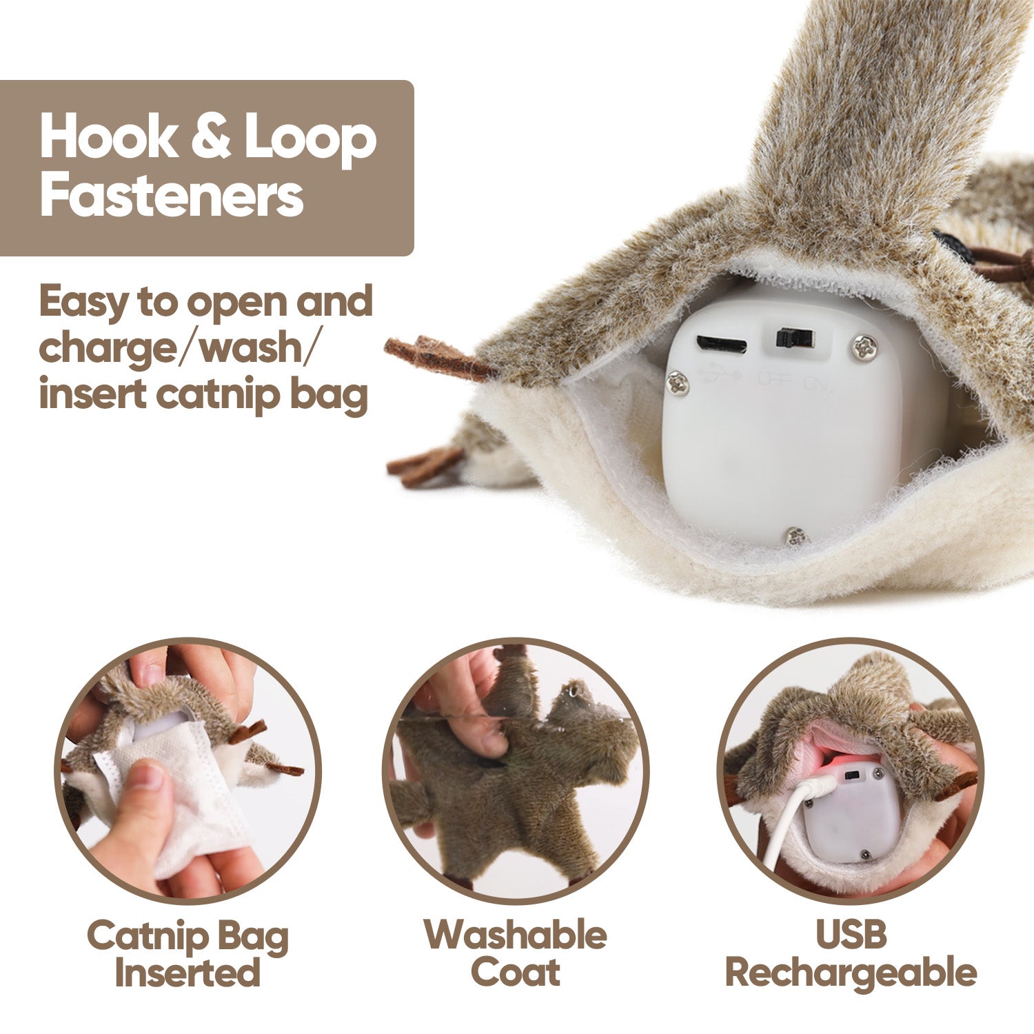 自動逗貓拍拍飛天鼠 Flappy Mouse