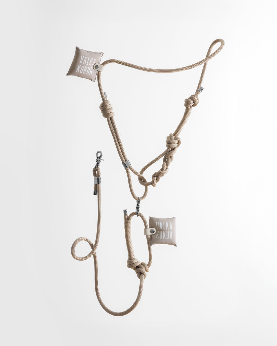 Bold系列牽繩組 - 奶灰 Creme de la Creme