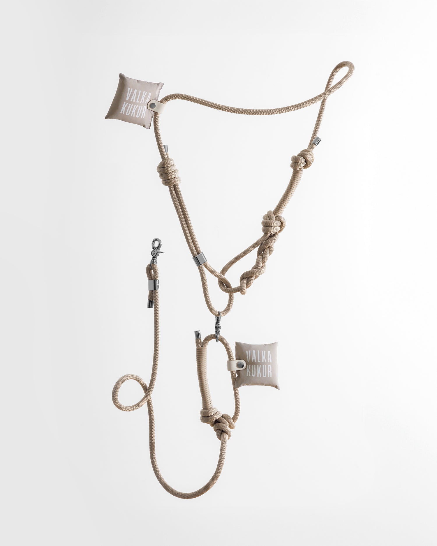 Bold系列牽繩組 - 奶灰 Creme de la Creme