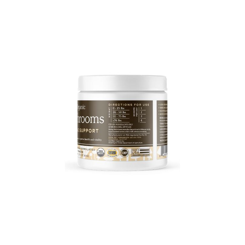 USDA Organic 有機十全蕈菇免疫調節 (犬貓專用)