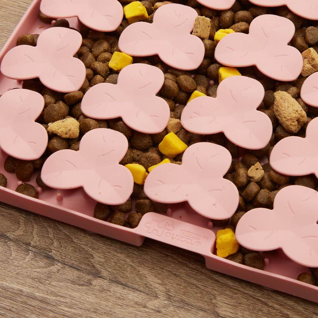 Puzzle Mat 小草嗅聞慢食盤