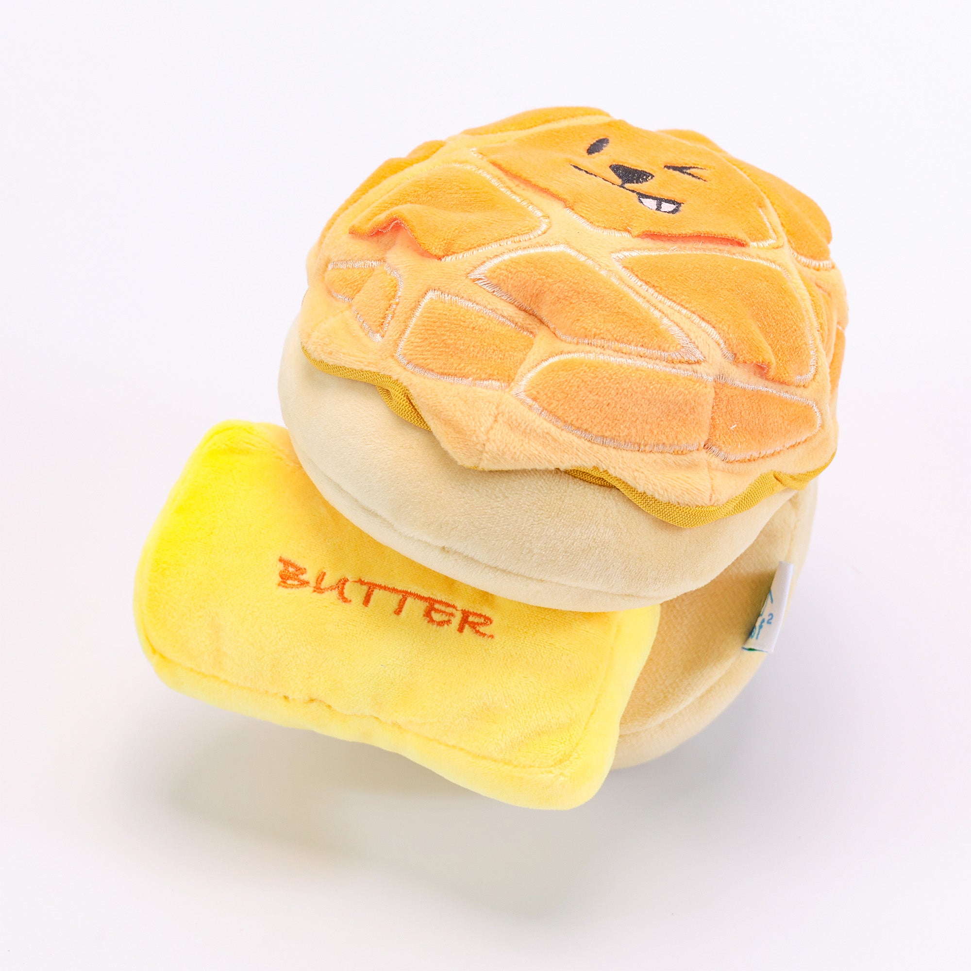 Woof² Buttered Pineapple Bun Pet Toys 菠蘿油二合一藏食寵物玩具
