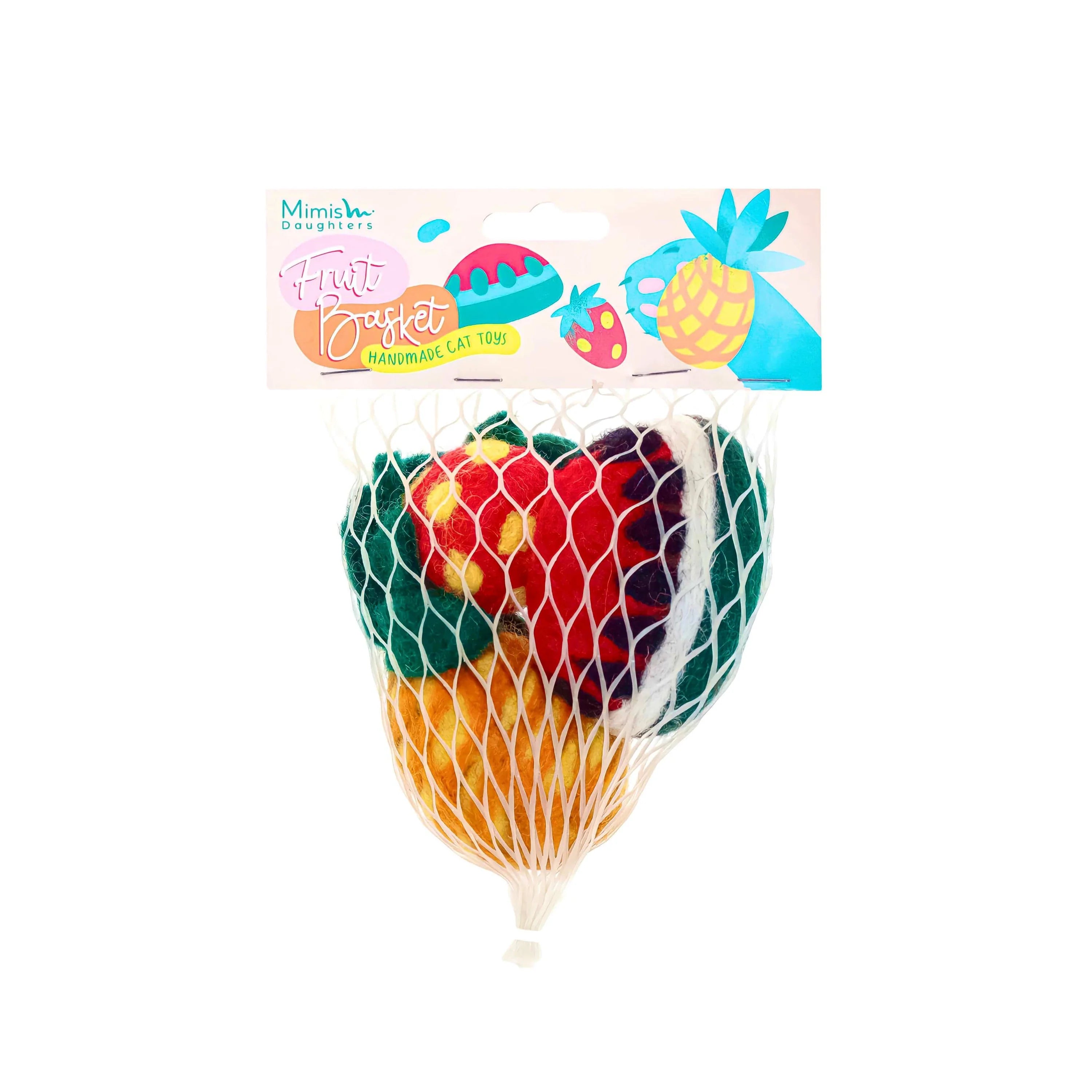The Fruit Basket 水果籃 羊毛氈貓咪玩具