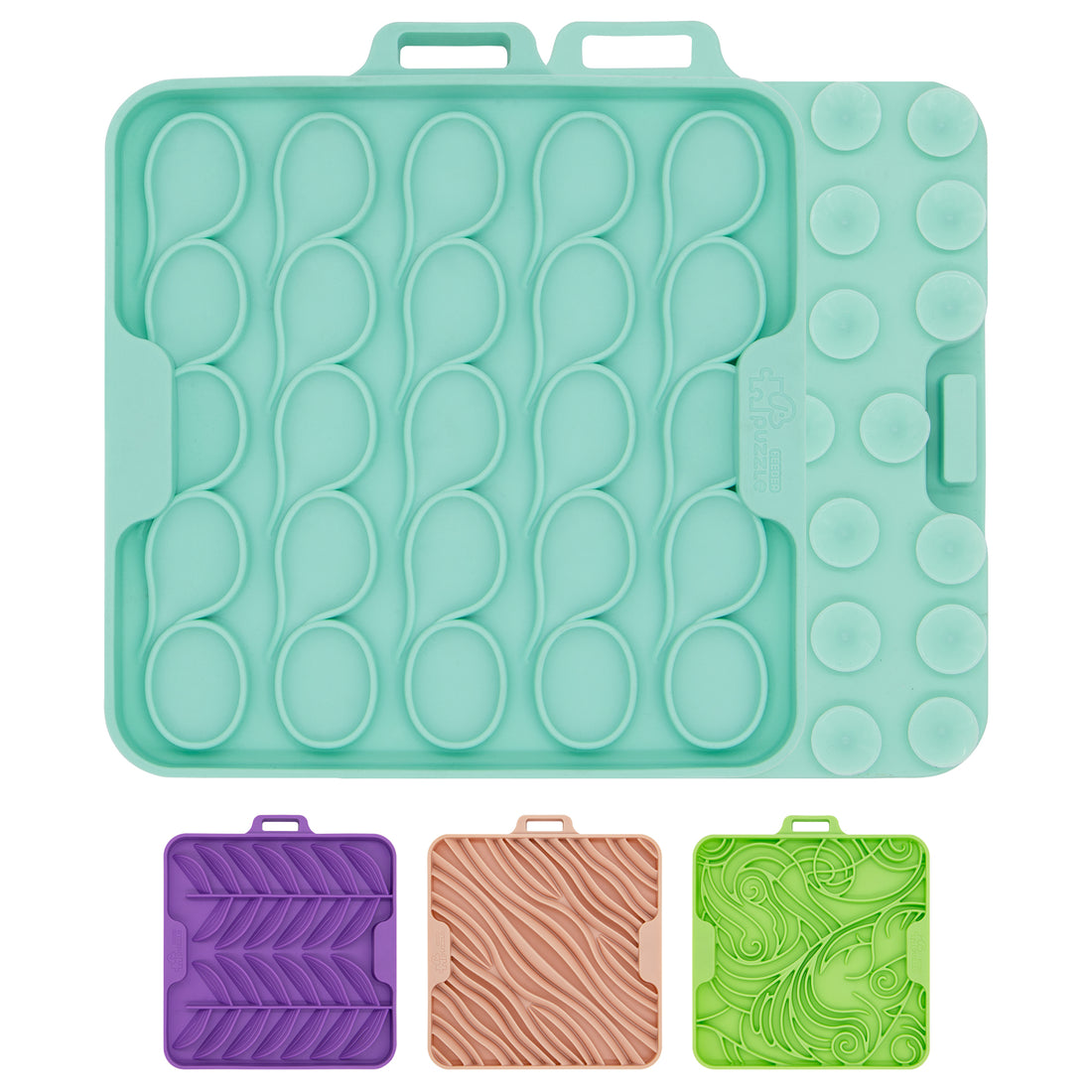 Puzzle Mat Flex 拼接慢食舔食墊 - L1 草原初階