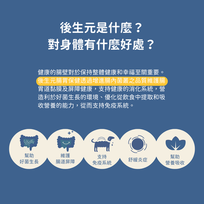 腸胃道保健後生元+ (犬貓專用）