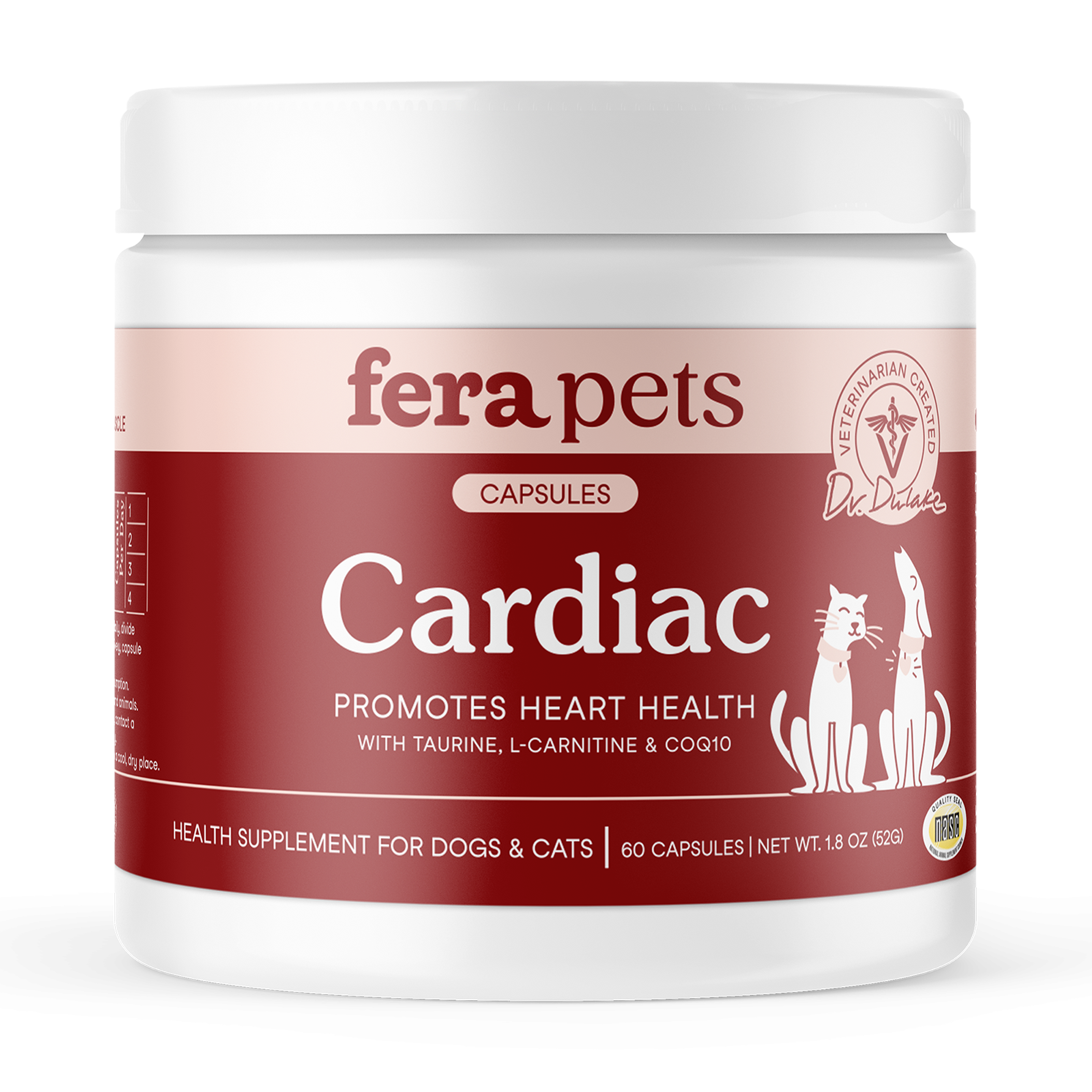 心臟保健 CoQ10+牛磺酸寵心配方  （犬貓專用）