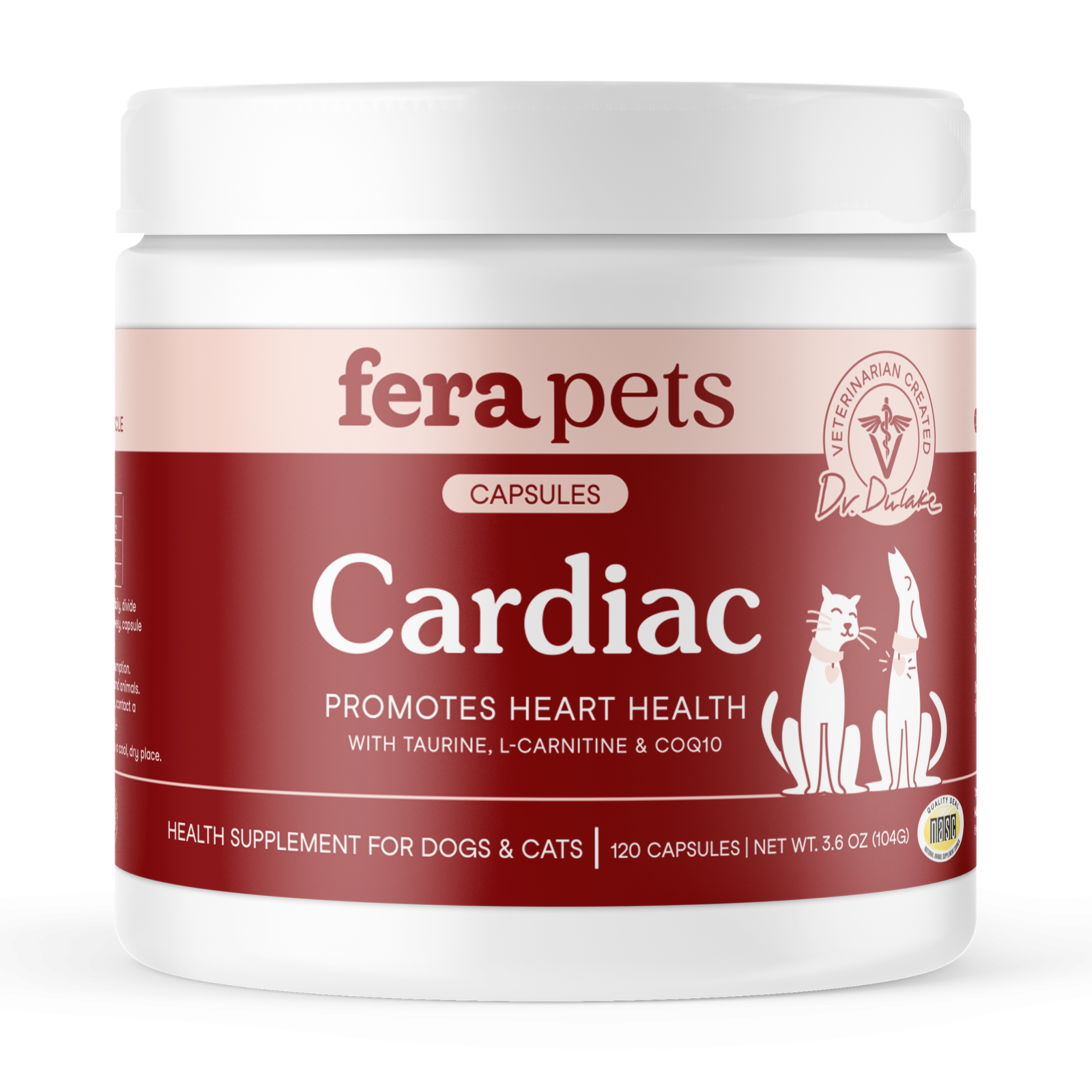 心臟保健 CoQ10+牛磺酸寵心配方  （犬貓專用）