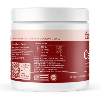 心臟保健 CoQ10+牛磺酸寵心配方  （犬貓專用）