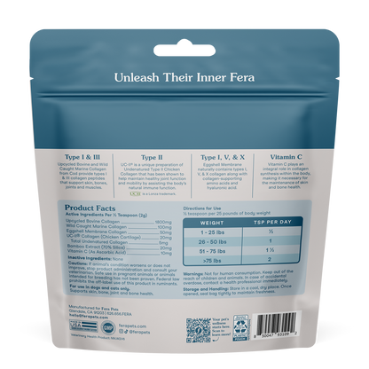 UC-II® 膠原蛋白關節保健+ (犬貓專用）