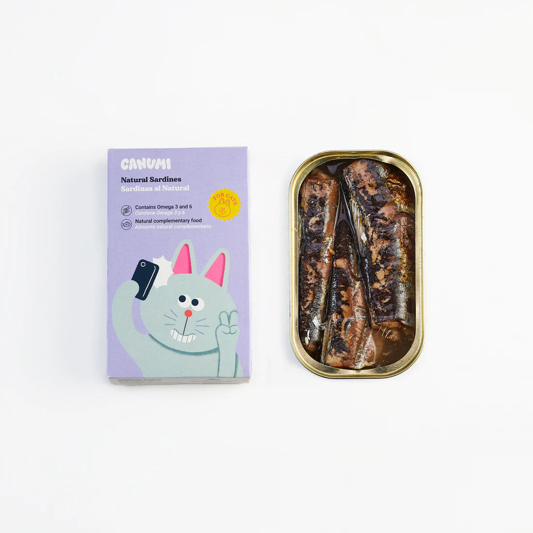 西班牙 Canumi - 天然沙丁魚