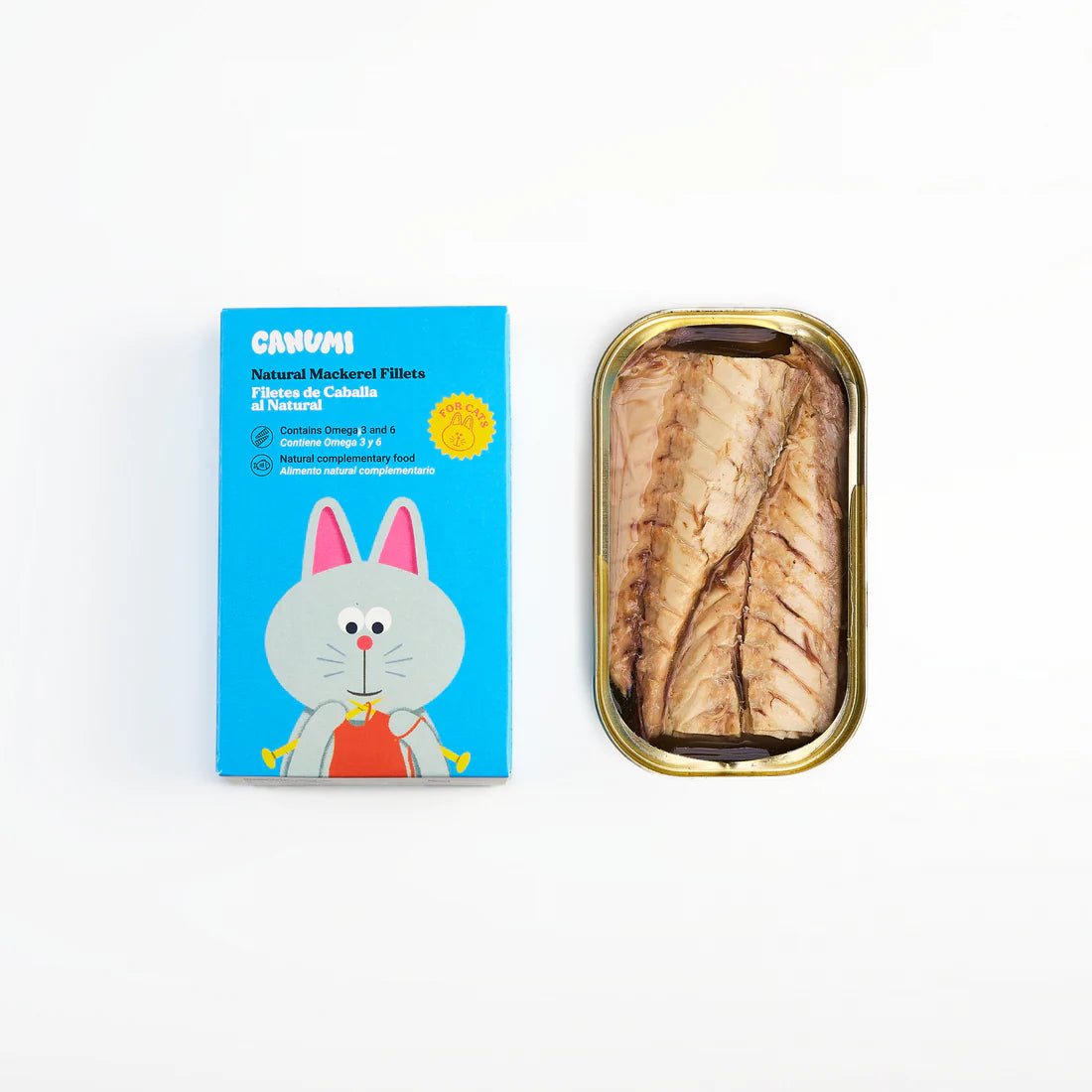 西班牙 Canumi - 天然鯖魚片