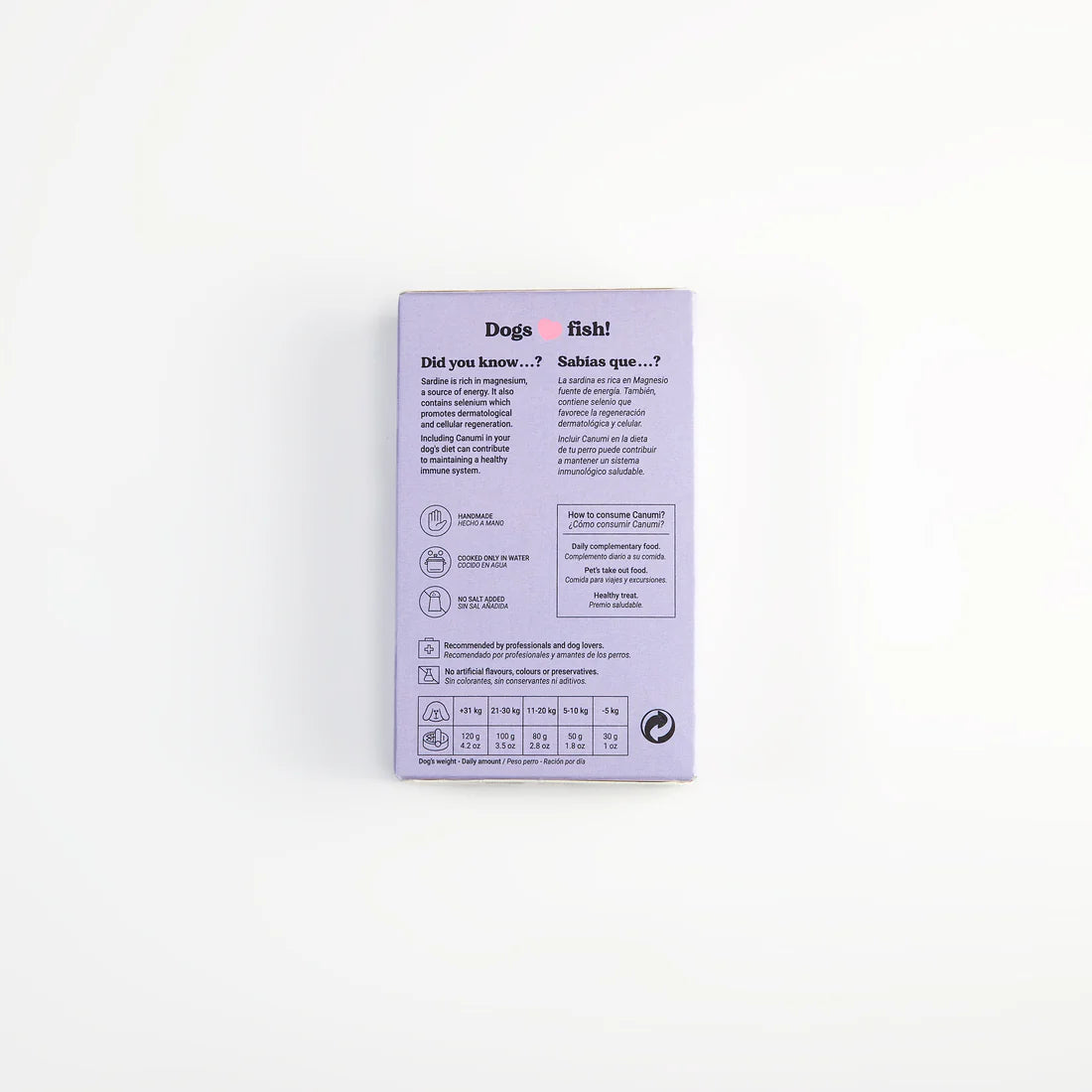 西班牙 Canumi - 天然沙丁魚