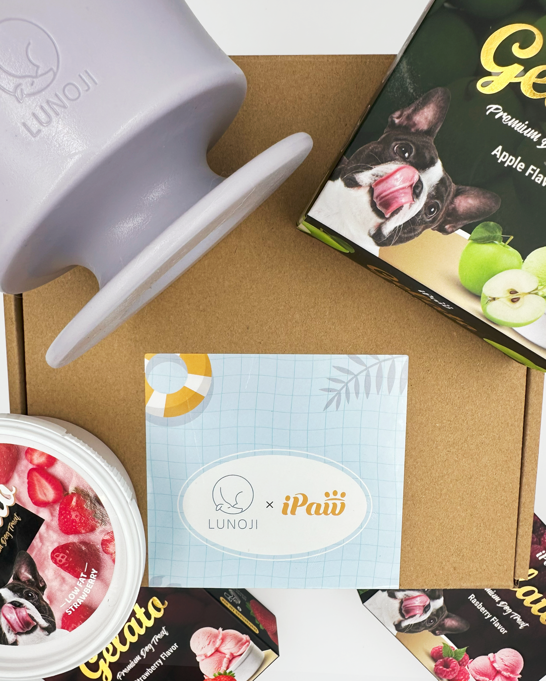 【Lunoji x iPaw】聯名組合 🎉 毛孩的夏日派對 Summer Paw-ty! 🎉 冰淇淋款
