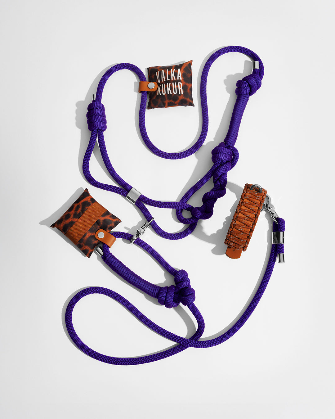 Bold系列牽繩組 - 紫 Purple